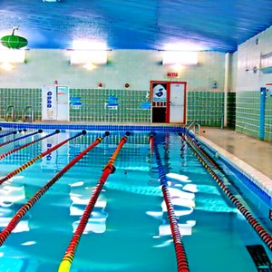 учимся плавать в бассейне